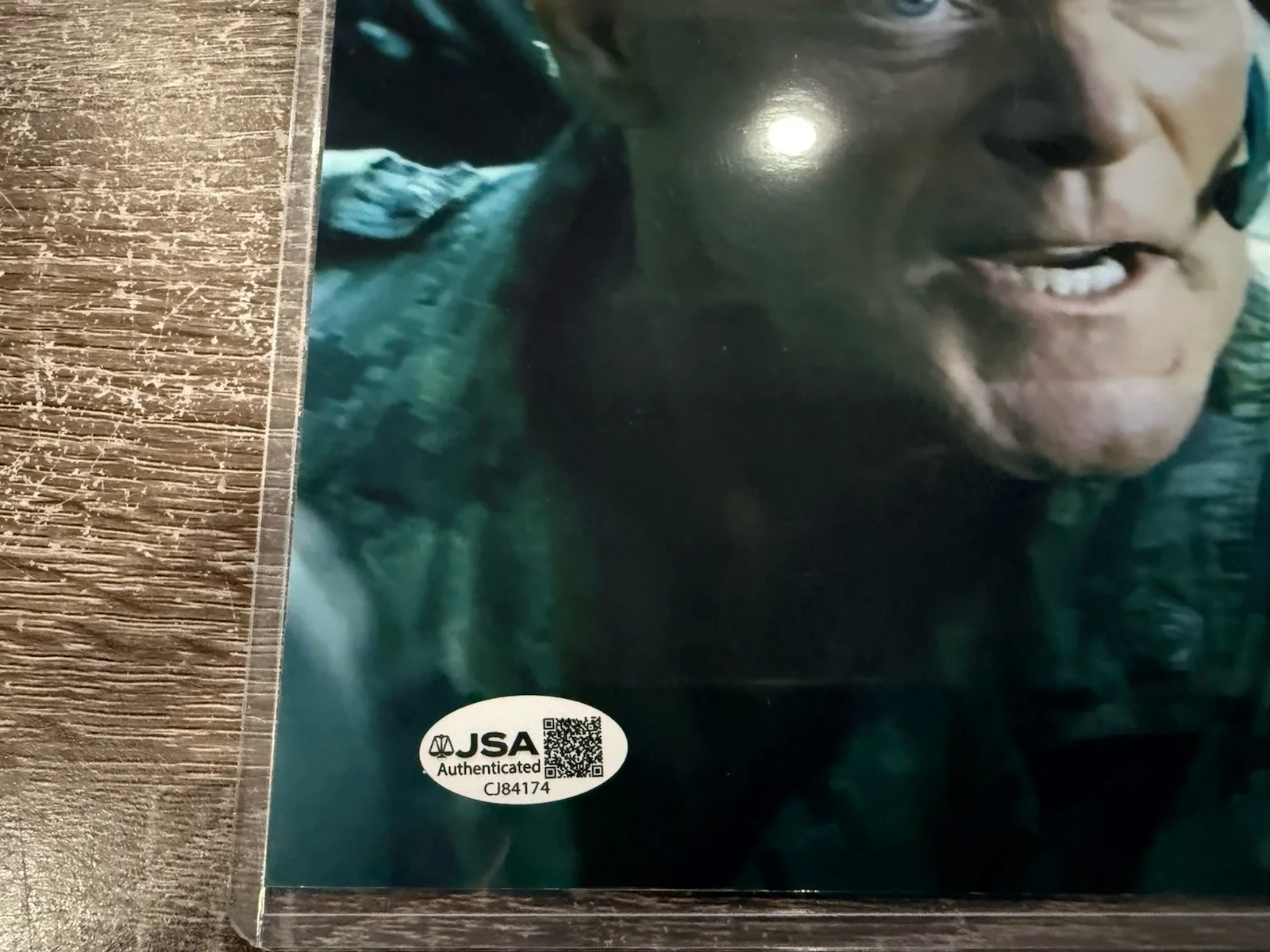 Stephen Lang Signed 8x10, Avatar, Miles Quaritch, JSA COA CJ84174, image 2