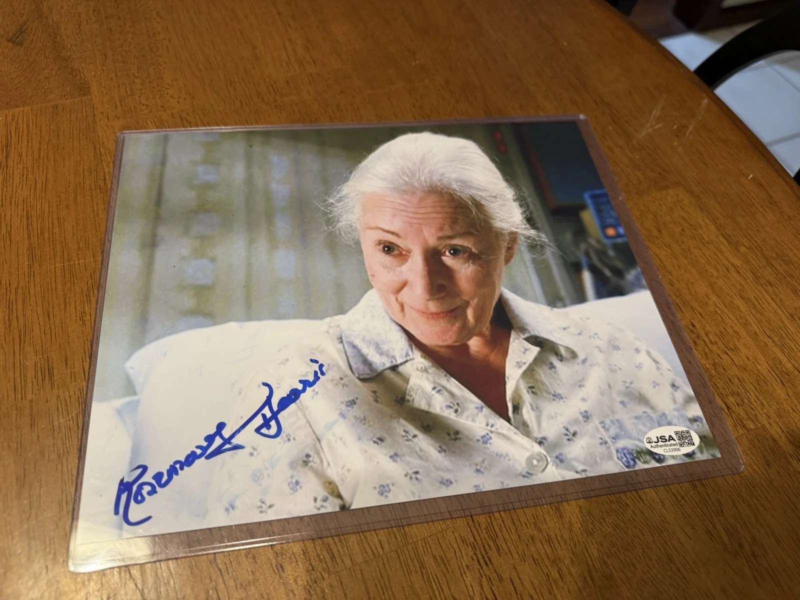 Rosemary Harris Signed Framed 8x10 Photo Display JSA Spiderman Aunt May, изображение 3