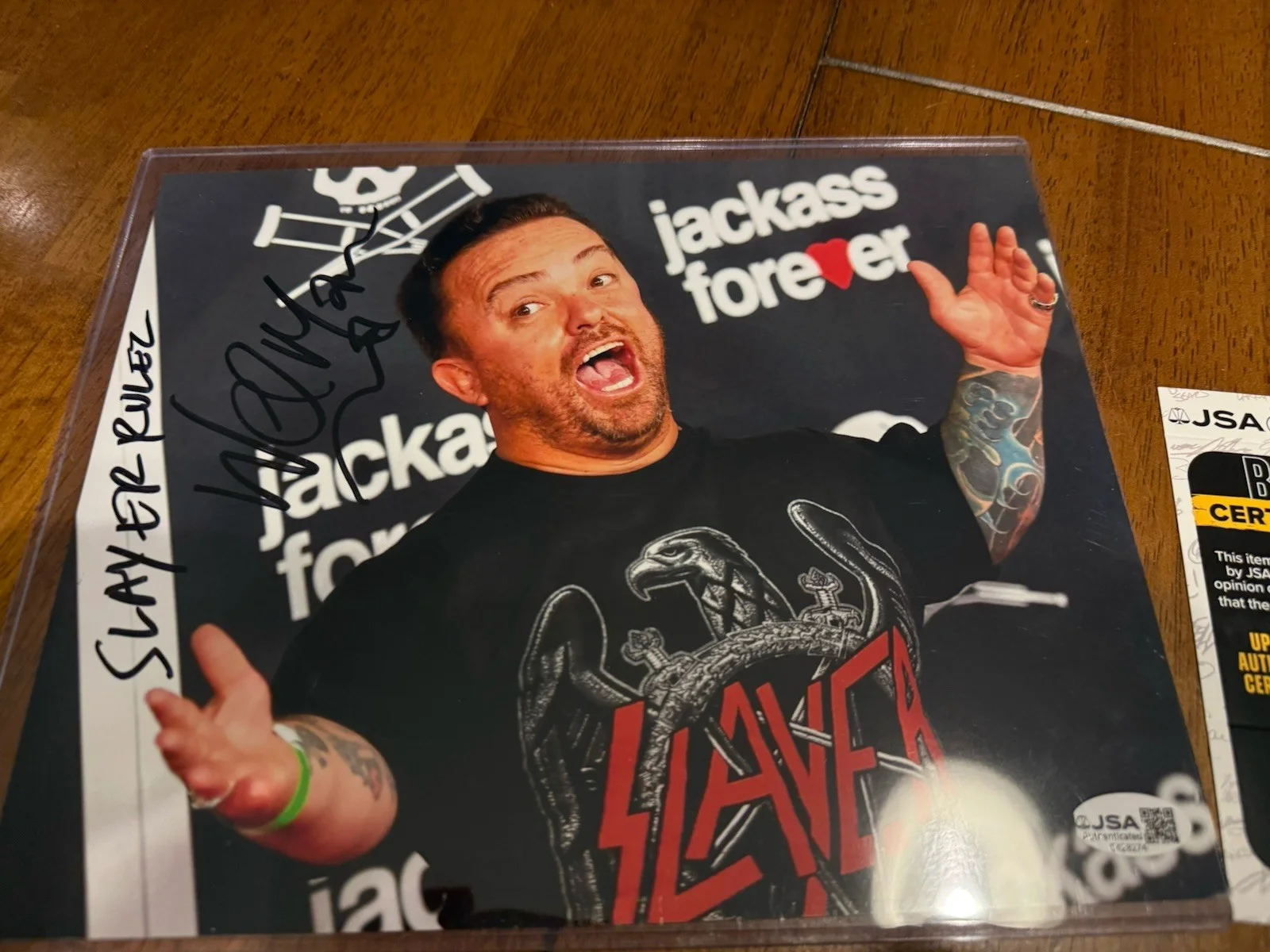 Weeman — Wee Man Signed Autographed 8X10 Photo Jackass JSA CK28274, image 2