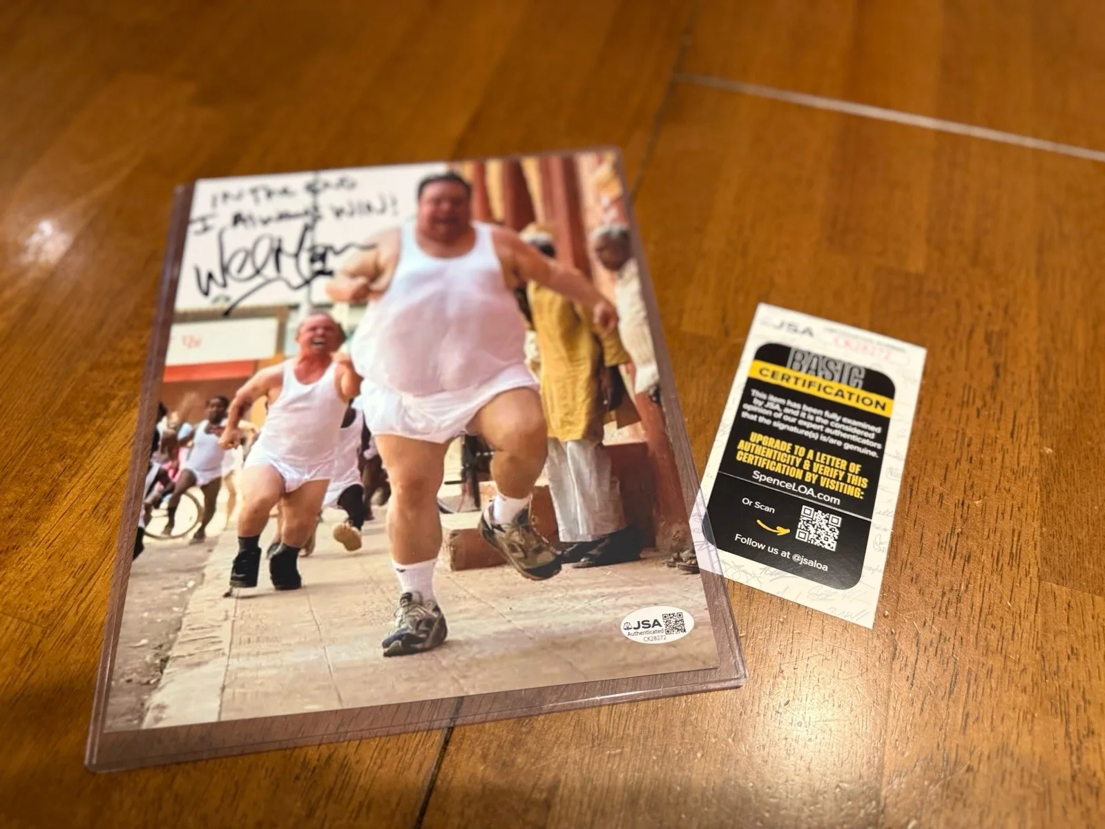 Weeman — Wee Man Signed Autographed 8X10 Photo Jackass JSA CK28272