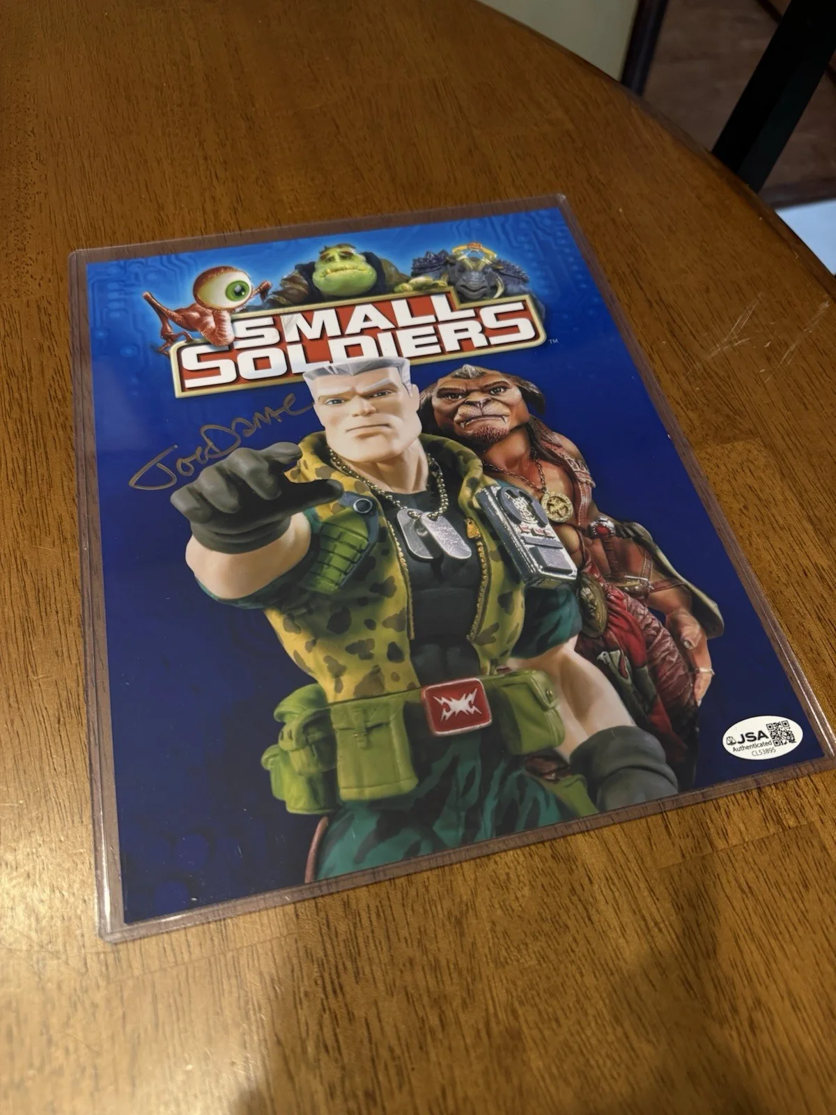 Small Soldiers Signed Joe Dante Director Movie Jsa Coa Rare! Photo 8x10, изображение 3