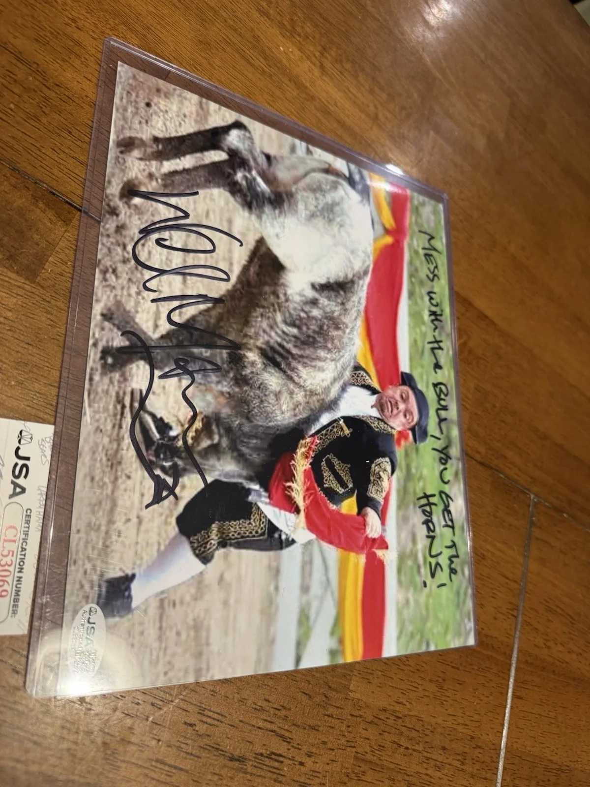 Preston Lacy — Wee Man Signed Autographed 8X10 Photo Jackass JSA CL53069, image 2