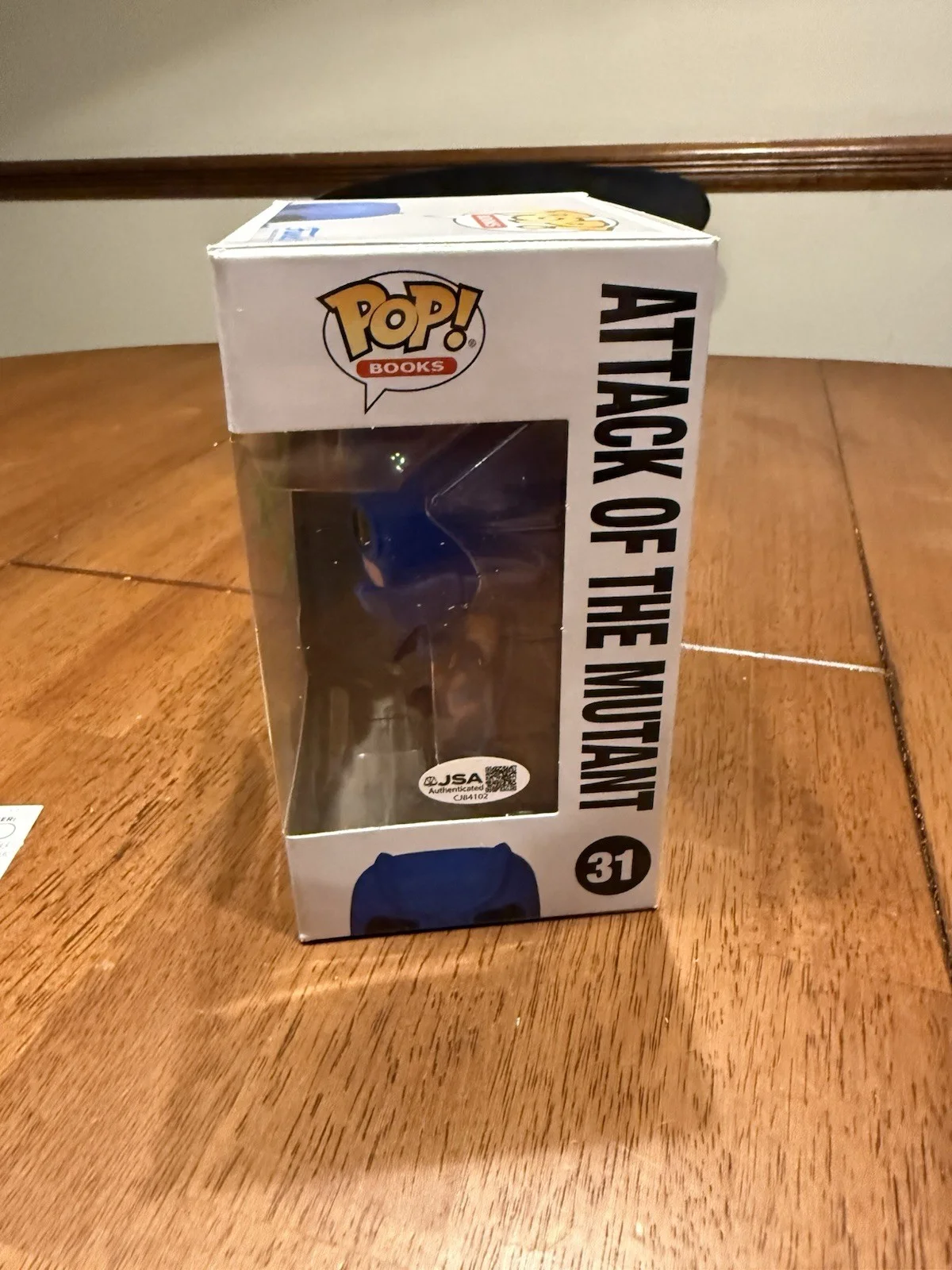TIM JACOBUS — TIM JACOBUS SIGNED ATTACK OF THE MUTANT POP FUNKO GOOSEBUMPS JSA COA CJ84102, image 3