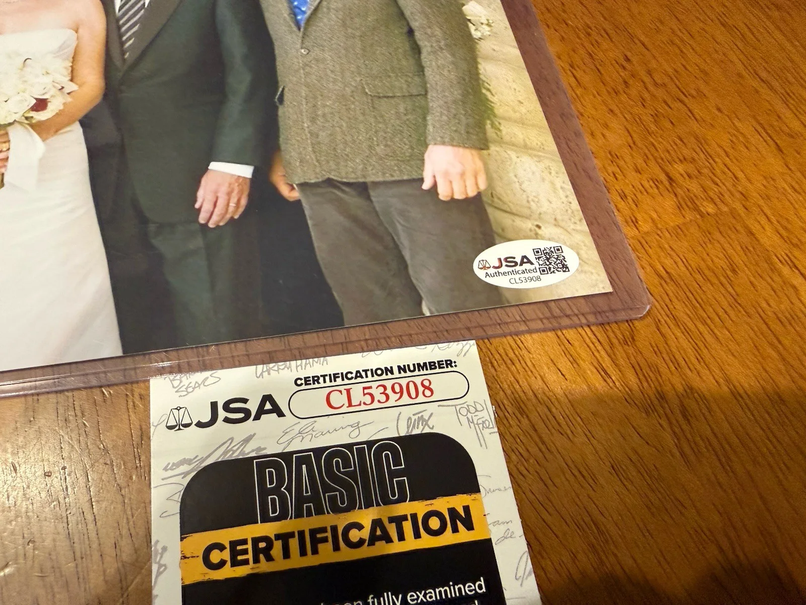 Richard Jenkins — Richard Jenkins Authentic Signed 8x10 "Step Brothers" Movie Photo JSA Certified, изображение 2