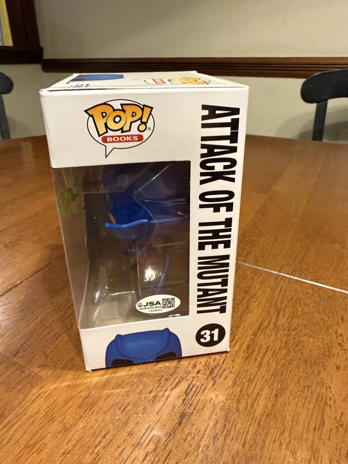 TIM JACOBUS — TIM JACOBUS SIGNED ATTACK OF THE MUTANT POP FUNKO GOOSEBUMPS JSA COA CK28003, image 4
