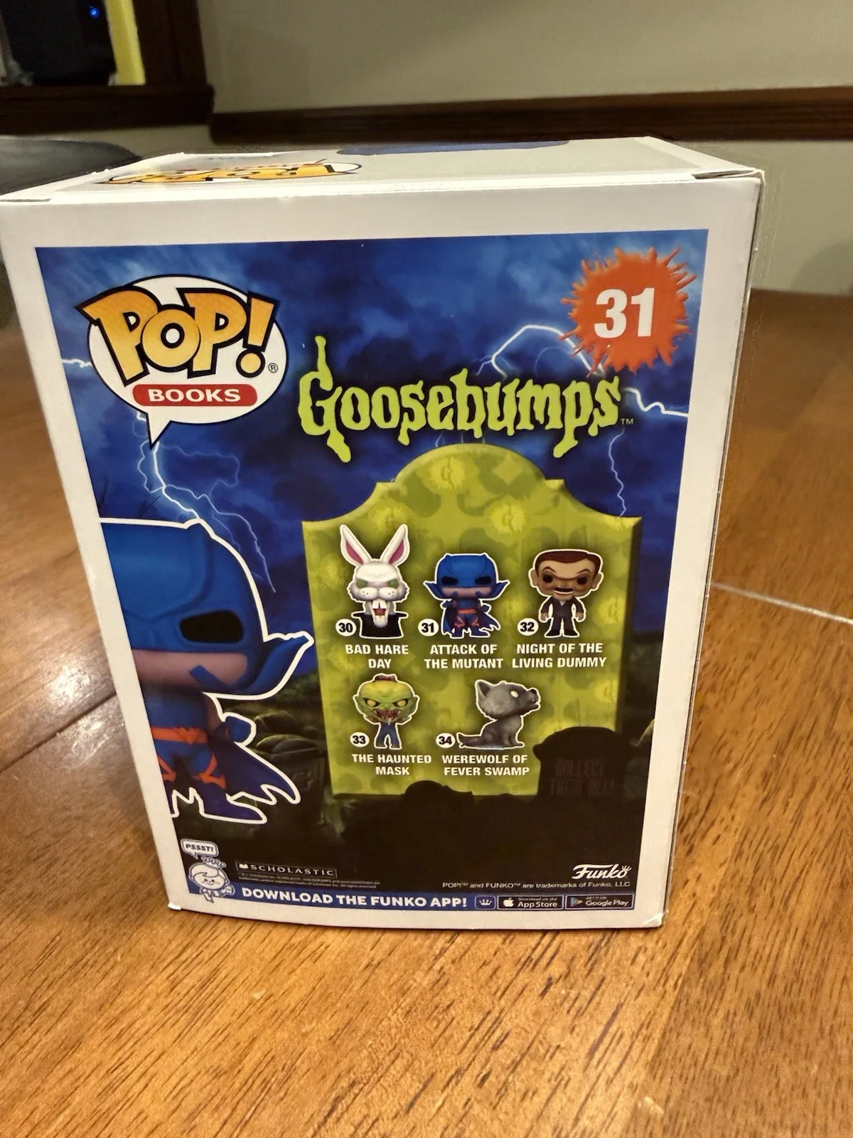 TIM JACOBUS — TIM JACOBUS SIGNED ATTACK OF THE MUTANT POP FUNKO GOOSEBUMPS JSA COA CK28003, image 5