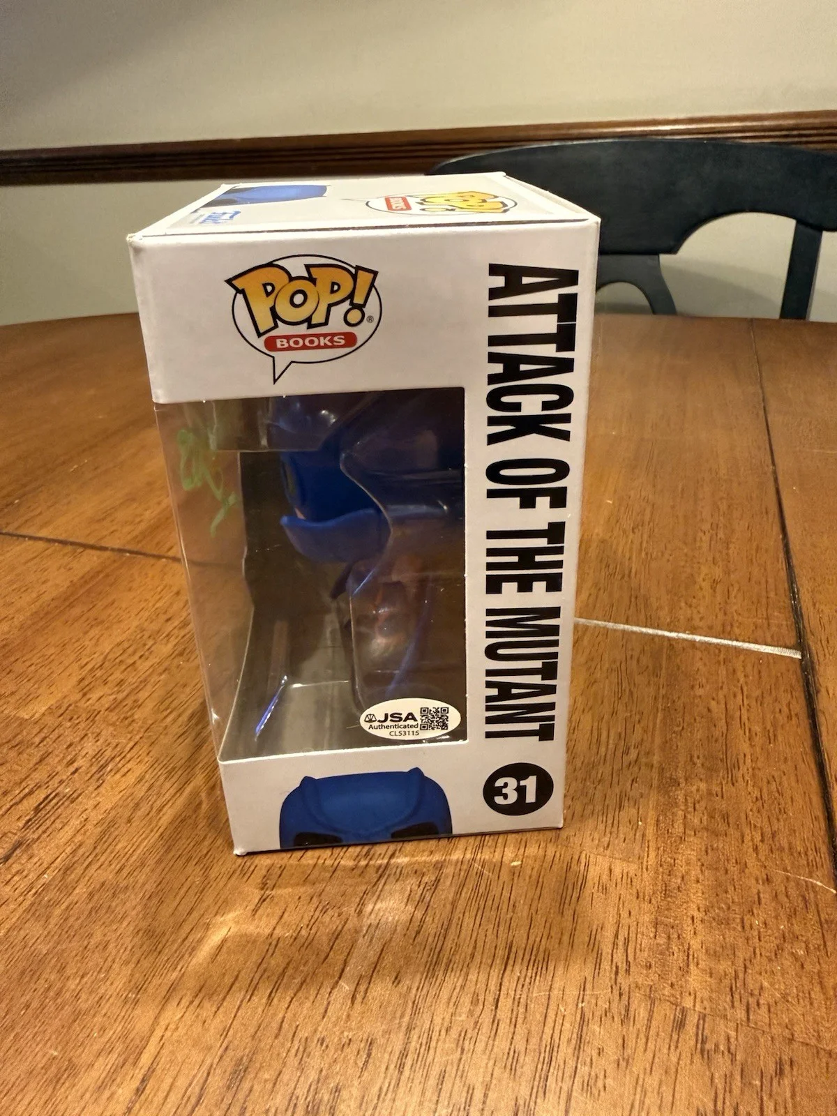 TIM JACOBUS — TIM JACOBUS SIGNED ATTACK OF THE MUTANT POP FUNKO GOOSEBUMPS JSA COA CL53115, image 4