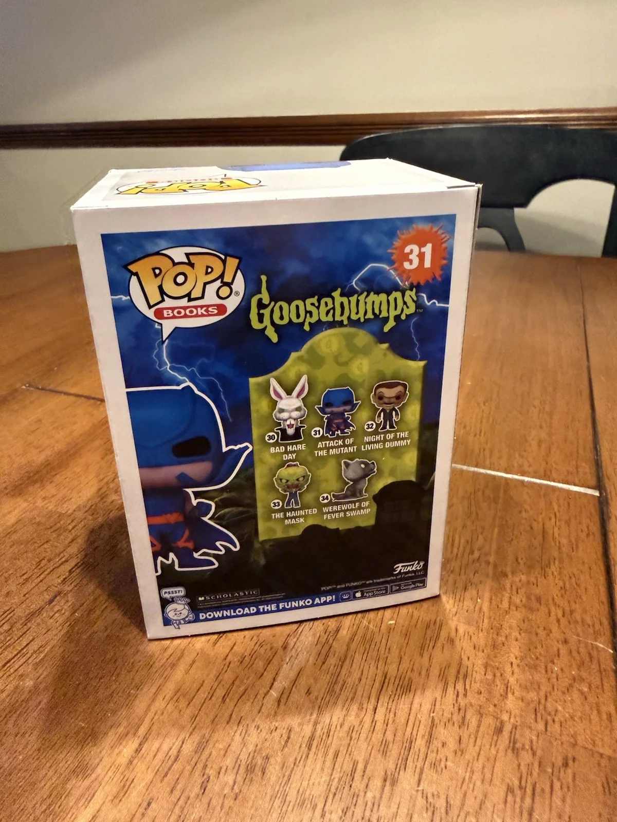 TIM JACOBUS — TIM JACOBUS SIGNED ATTACK OF THE MUTANT POP FUNKO GOOSEBUMPS JSA COA CL53115, image 5
