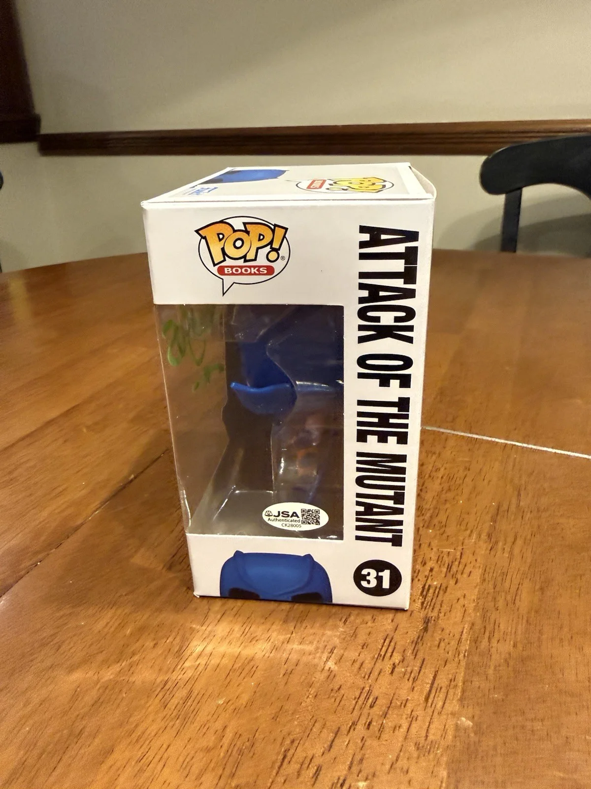 TIM JACOBUS — TIM JACOBUS SIGNED ATTACK OF THE MUTANT POP FUNKO GOOSEBUMPS JSA COA CK28005, image 4