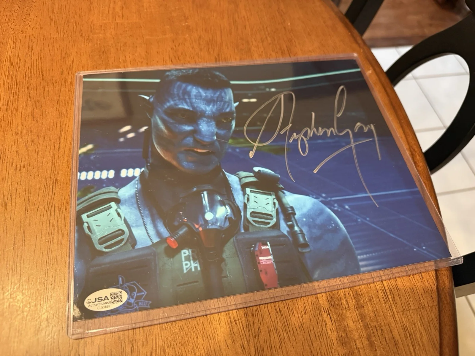 Stephen Lang Signed 8x10, Avatar, Miles Quaritch, JSA COA #2, image 3