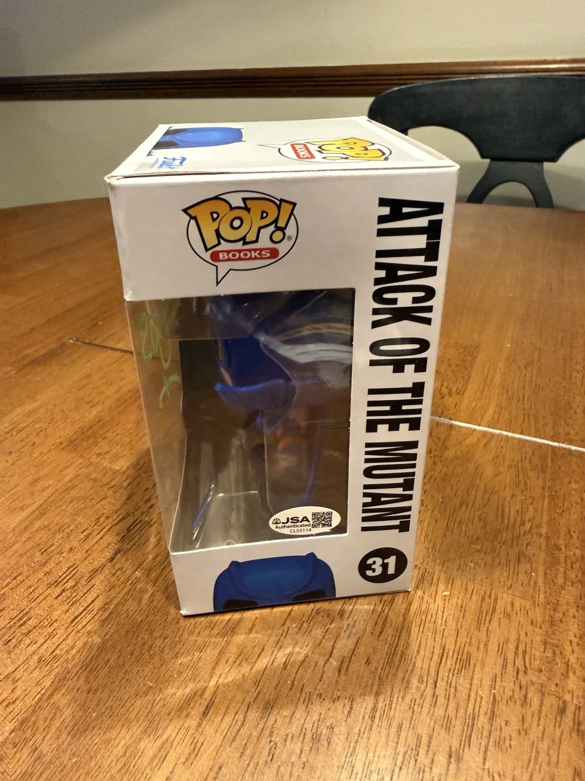 TIM JACOBUS — TIM JACOBUS SIGNED ATTACK OF THE MUTANT POP FUNKO GOOSEBUMPS JSA COA CL53114, изображение 4