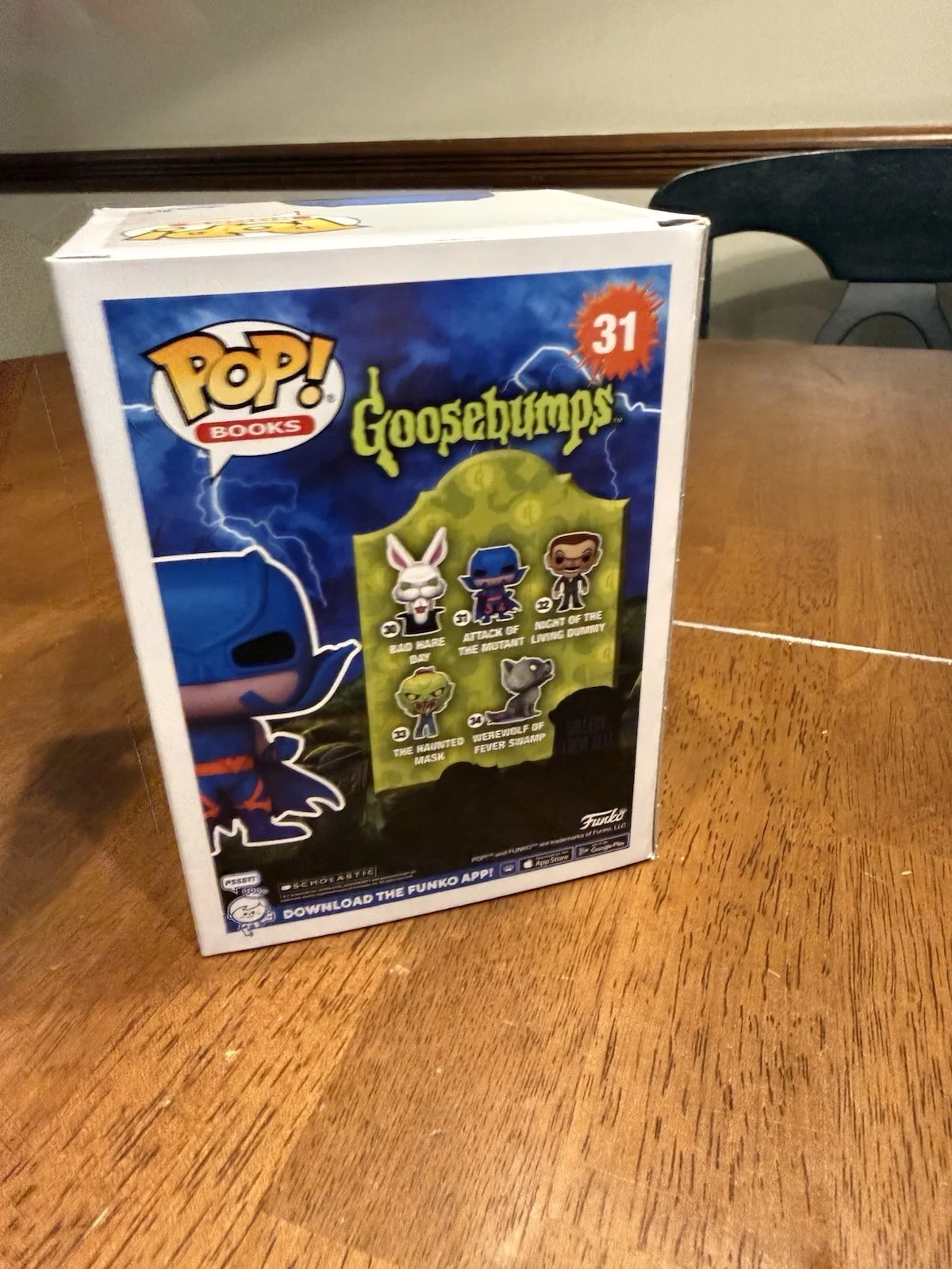 TIM JACOBUS — TIM JACOBUS SIGNED ATTACK OF THE MUTANT POP FUNKO GOOSEBUMPS JSA COA CK28004, image 4