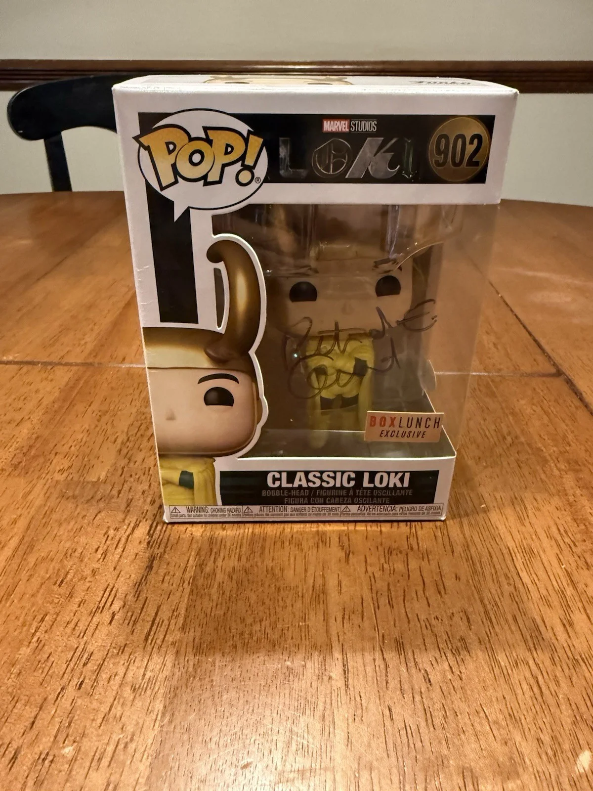 Richard E. Grant — Richard E. Grant Signed Loki Funko Pop 902 Classic Loki JSA Autograph, image 2