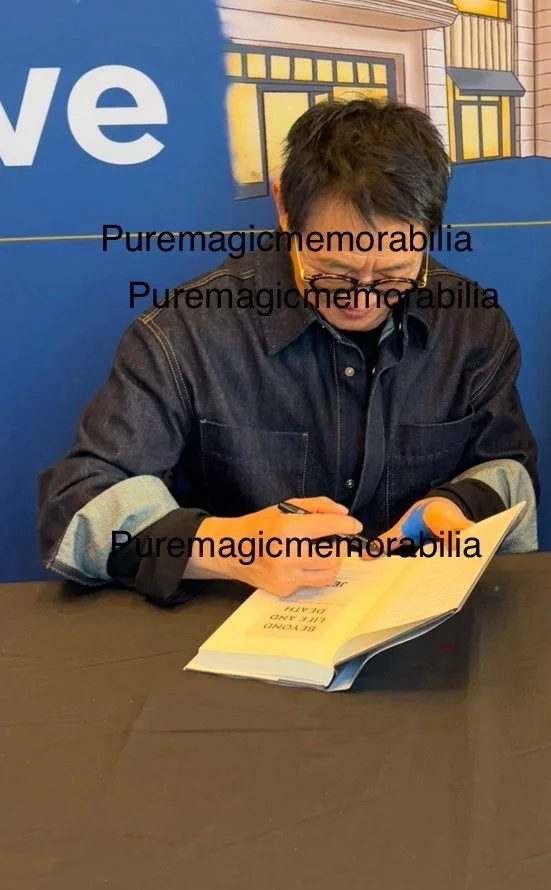 Jet Li — Jet li Hand Signed Beyond Life and Death Book! Exact Photo Proof! Autograph!, изображение 5