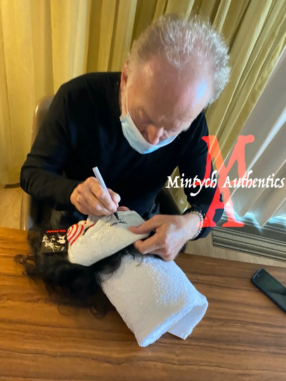 Tobin Bell — Tobin Bell Jigsaw Saw autographed signed 8x10 photo Beckett COA horror, изображение 5