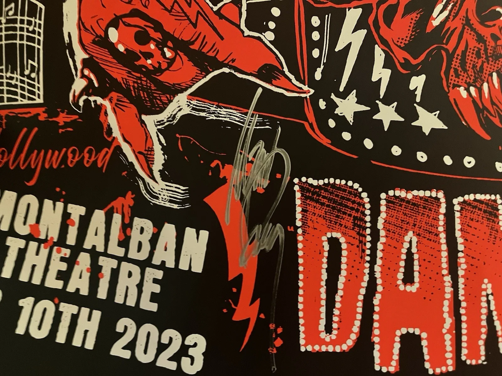 Danzig Sings Elvis Lot Signed Poster And Shirt Samhain Misfits Autograph #11/100, image 3
