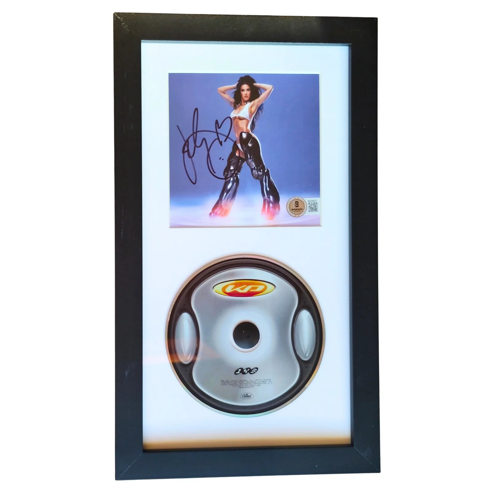 Katy Perry — Katy Perry Signed CD 143 Dance Pop Music Album Authentic Autograph Beckett COA