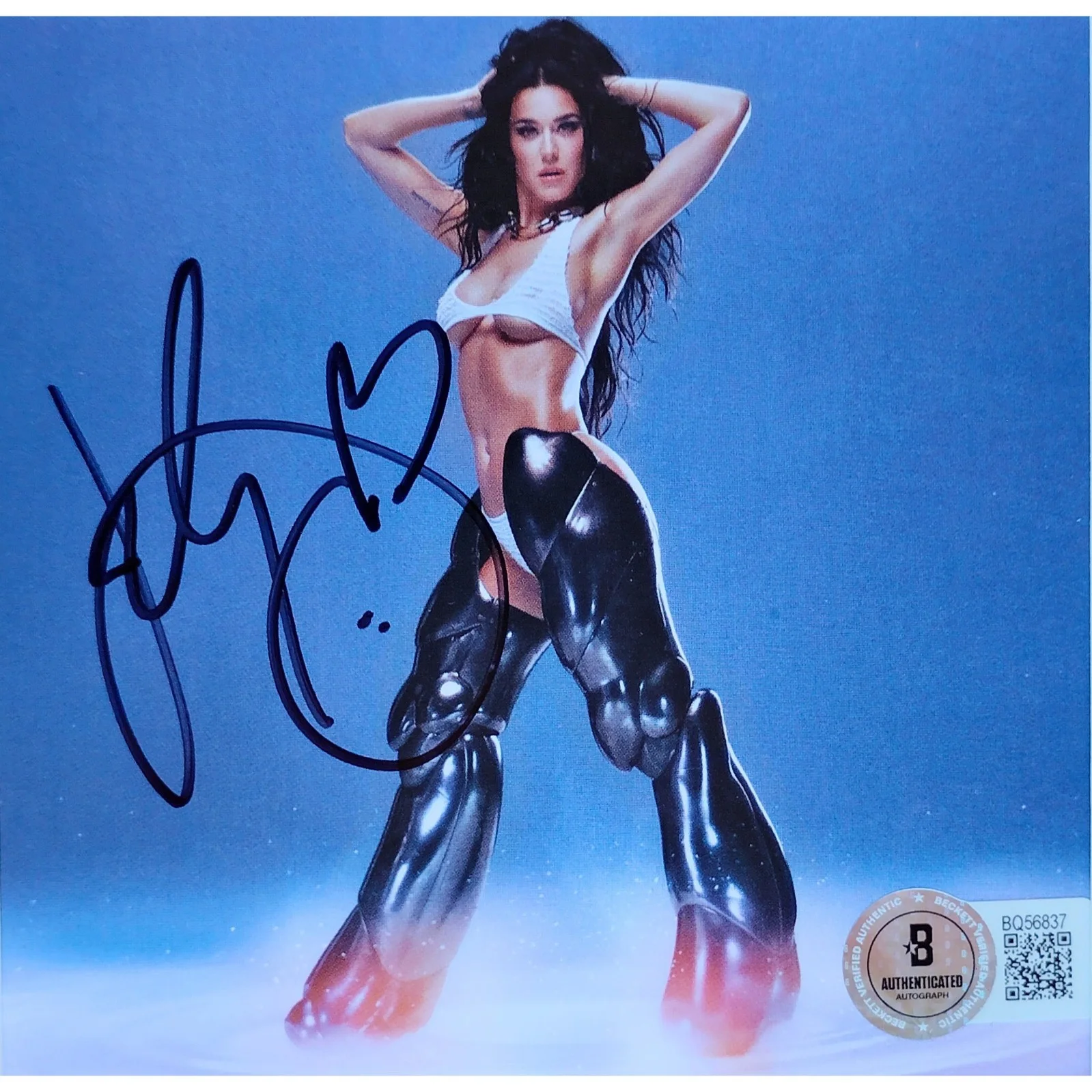 Katy Perry — Katy Perry Signed CD 143 Dance Pop Music Album Authentic Autograph Beckett COA, изображение 2