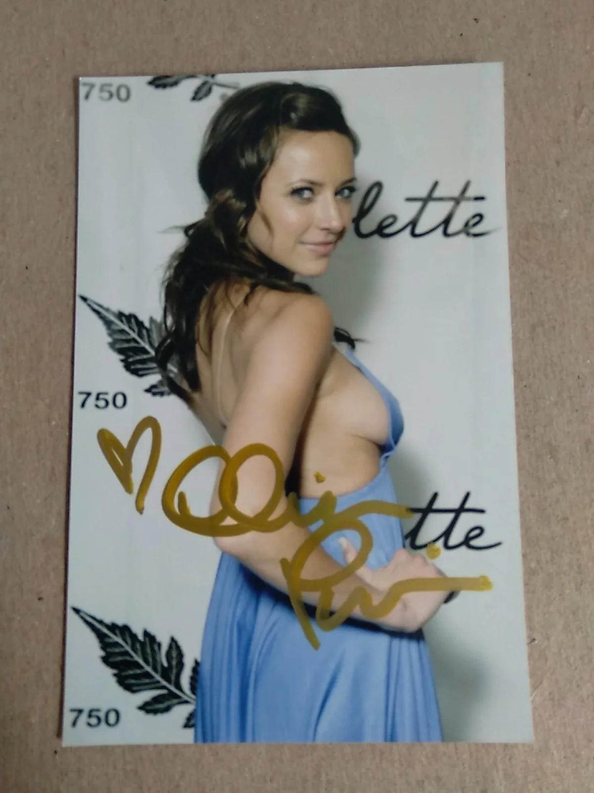 Christine Lakin Actress ("AI" From - Step By Step) Autographed 6x4 Photo Signed, изображение 2
