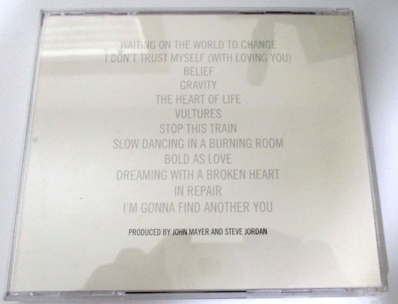 JOHN MAYER SIGNED CONTINUUM MUSIC CD & BOOKLET COLUMBIA RECORDS, image 4