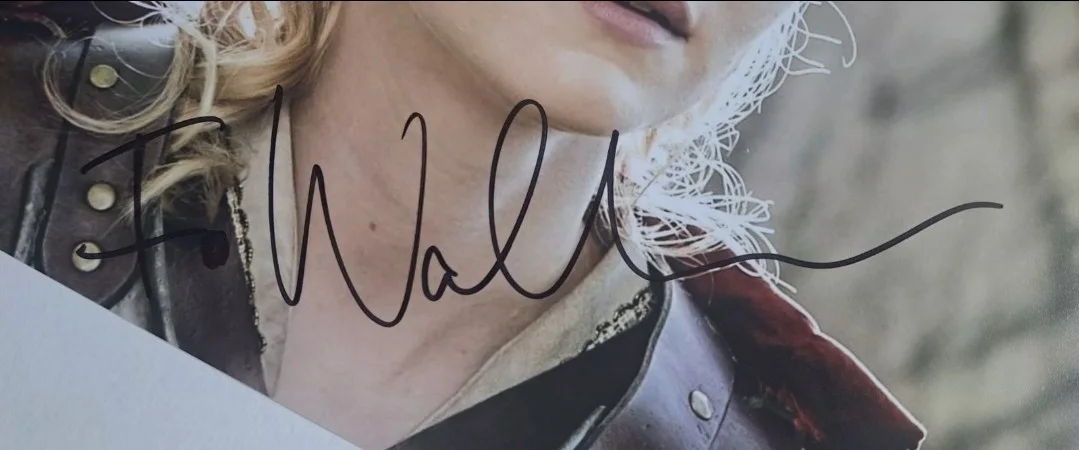 IMOGEN WATERHOUSE as Gwen Signed Autographed The Outpost Premium 8x10 Photo JSA, image 4