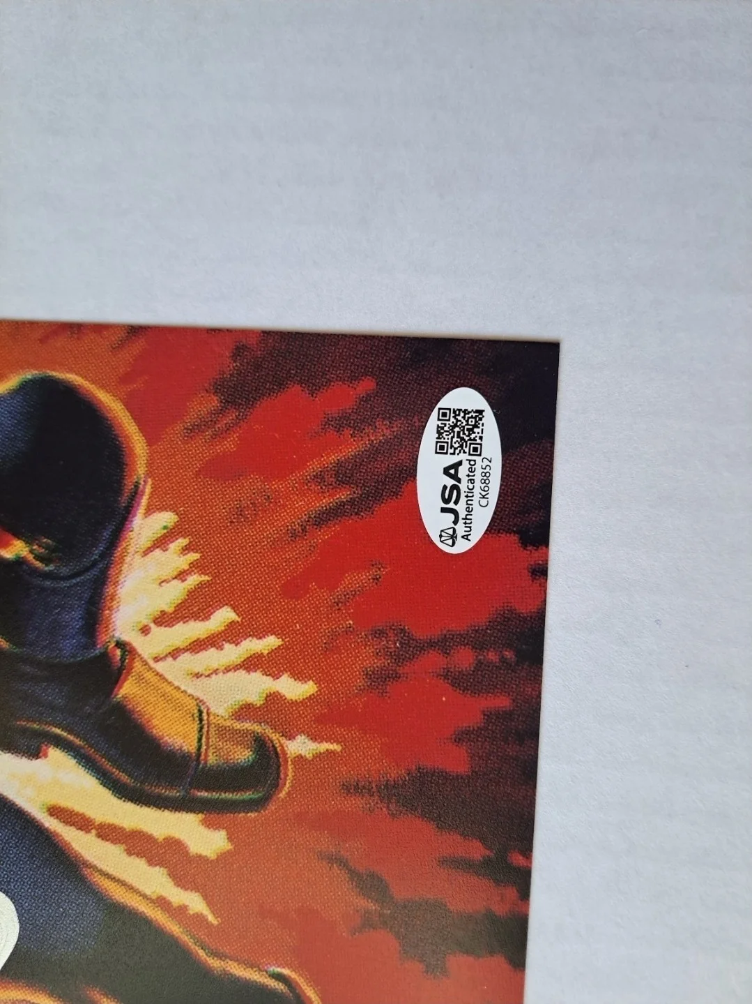 ARTHUR BURGHARDT *DESTRO Signed & Inscribed Premium G.I. Joe 8x10 Photo Auto JSA, image 3