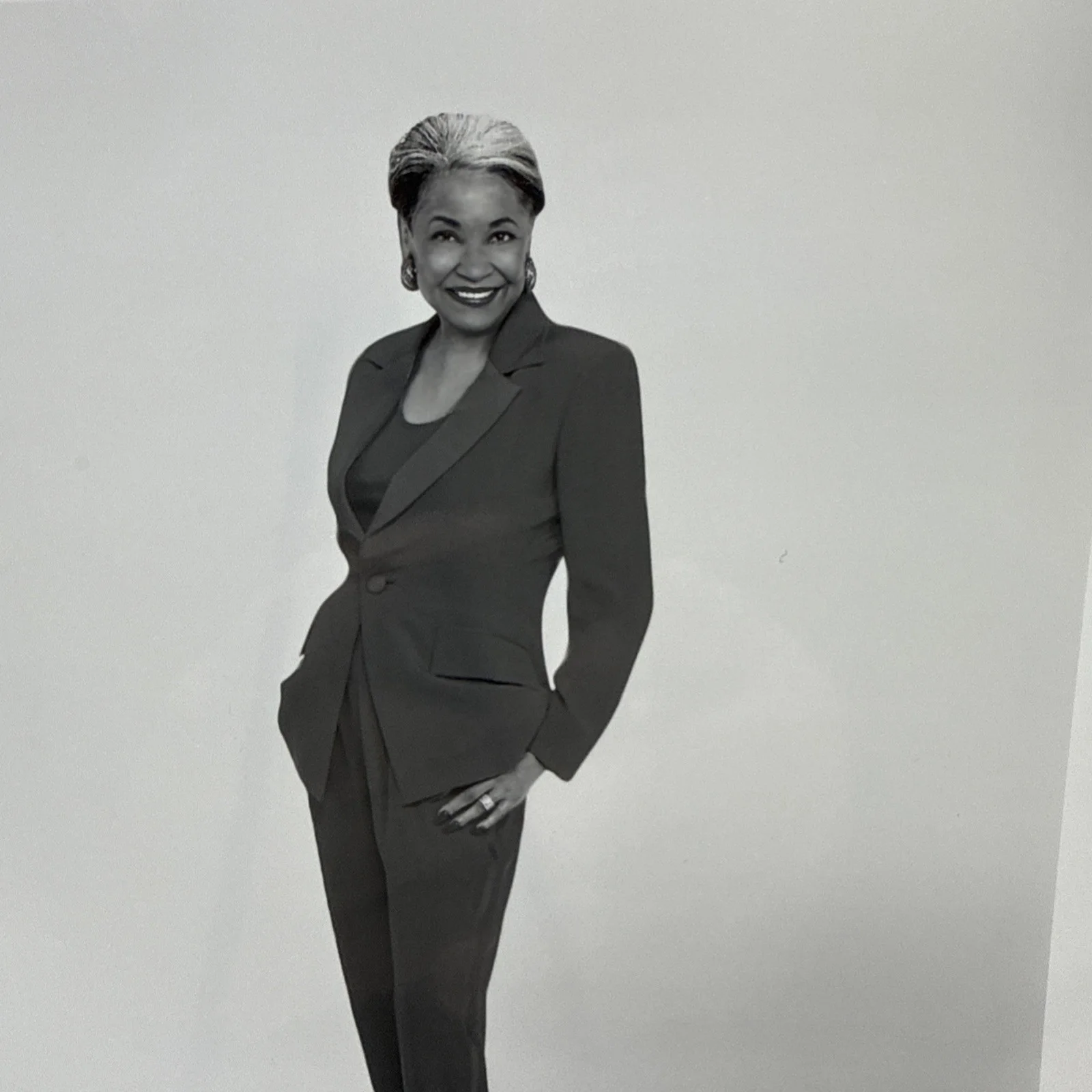 Beautiful NANCY WILSON 8x10” B&W Photo Great Jazz Singer, изображение 5