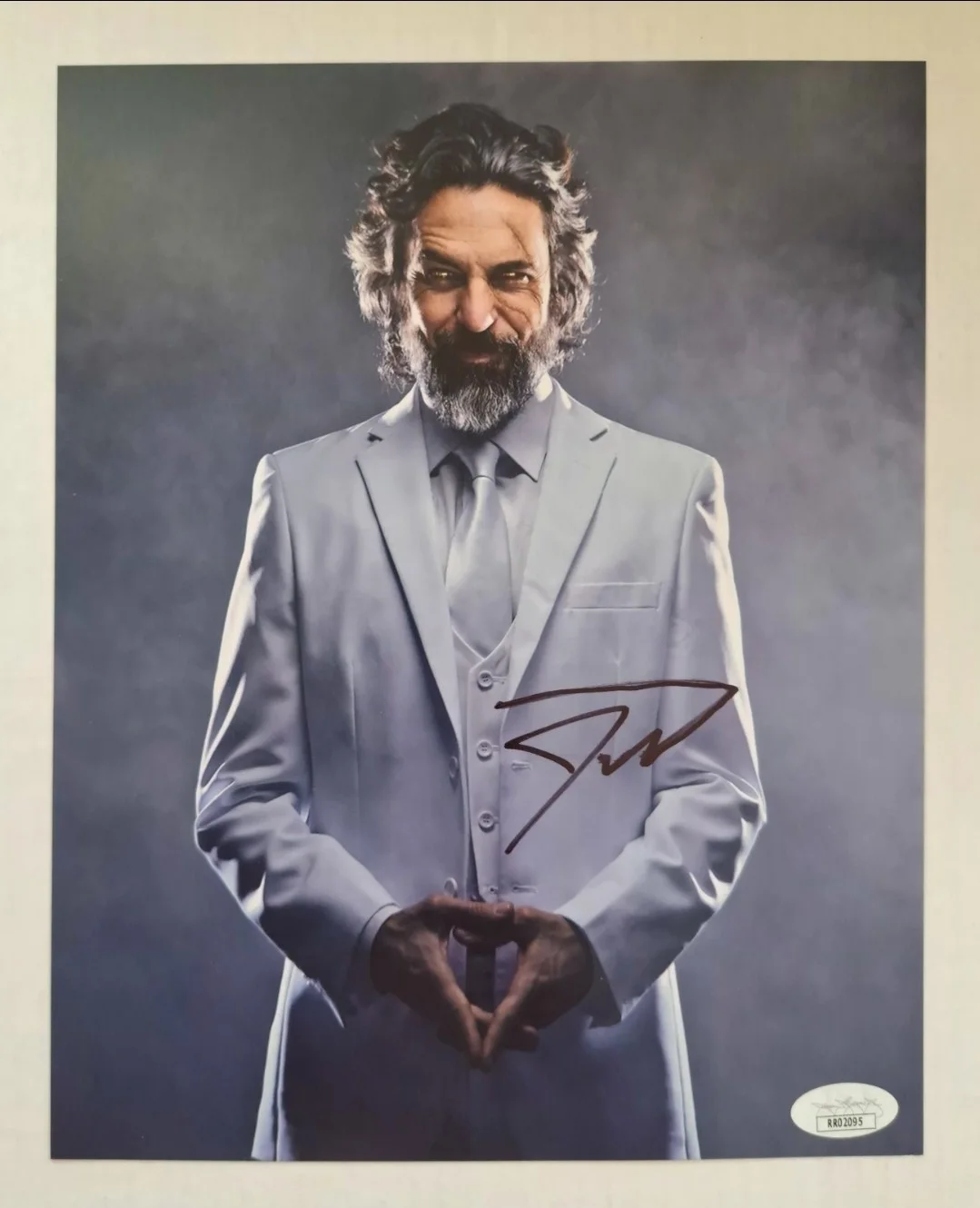 JEFFERY VINCENT PARISE as Asmodeus Signed "Supernatural" 8x10 Photo JSA COA Mint, image 2