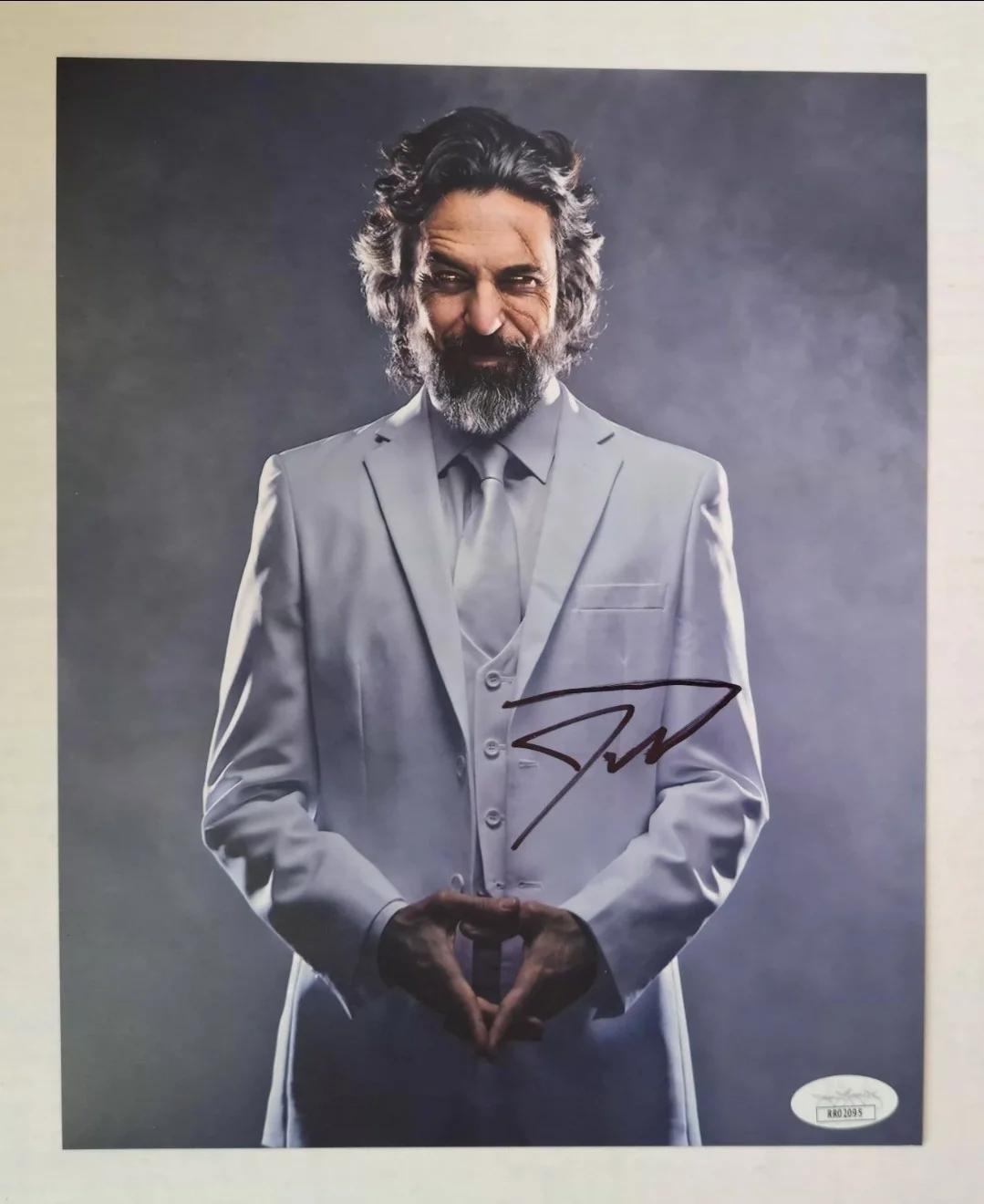 JEFFERY VINCENT PARISE as Asmodeus Signed "Supernatural" 8x10 Photo JSA COA Mint, image 3