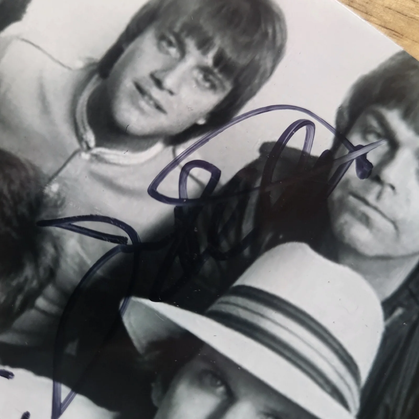 Jim Peterik — Jim Peterik Eye Of The Tiger Survivor Hand Signed 4x6 Autograph, изображение 2