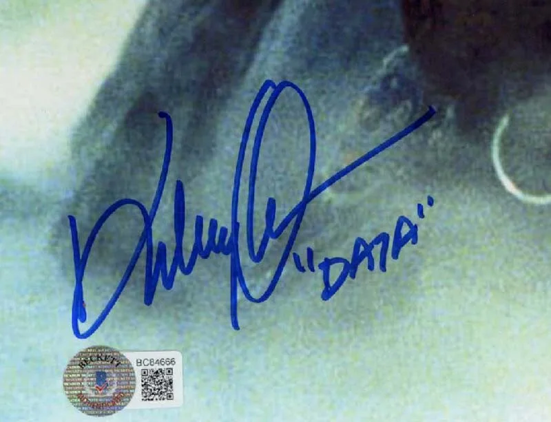 JONATHAN KE QUAN SEAN ASTIN SIGNED AUTOGRAPHED 11x14 PHOTO GOONIES BECKETT BAS, изображение 2