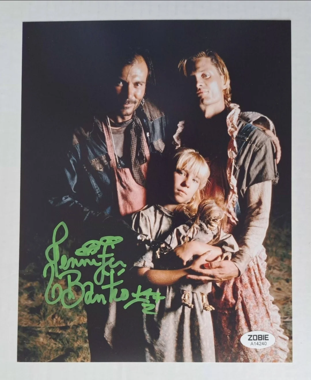 JENNIFER BANKO Signed Autographed Texas Chainsaw Massacre Premium 8x10 Zobie COA, изображение 2