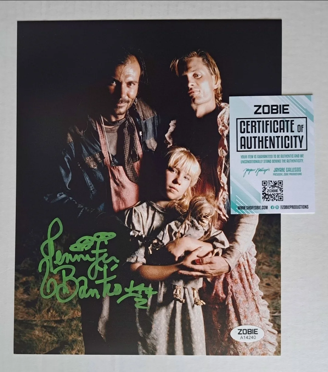 JENNIFER BANKO Signed Autographed Texas Chainsaw Massacre Premium 8x10 Zobie COA, изображение 3