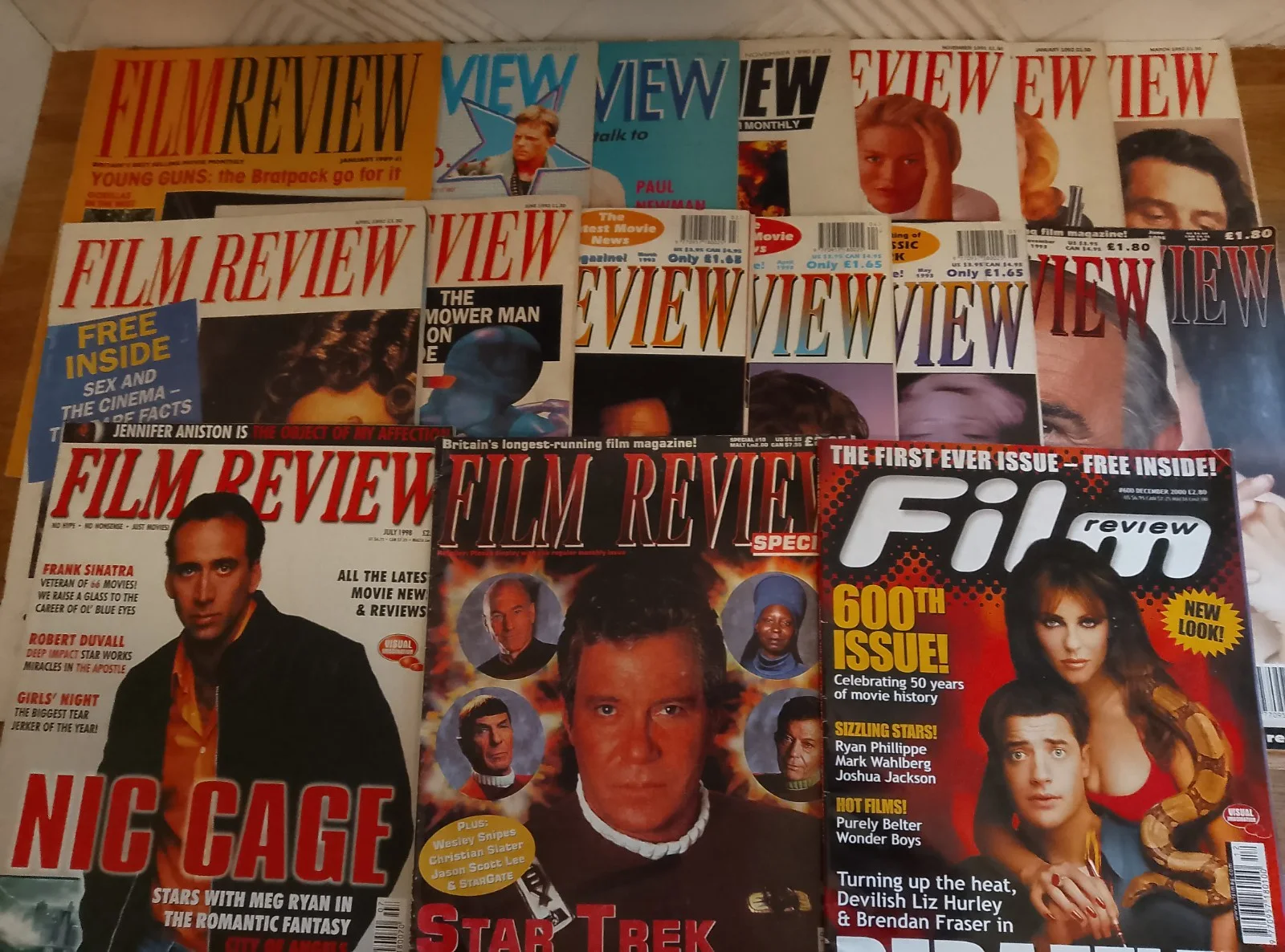 MAGAZINES - Bundle Of X17 1990s Film Review Magazines Movies Cinema Hollywood, изображение 2
