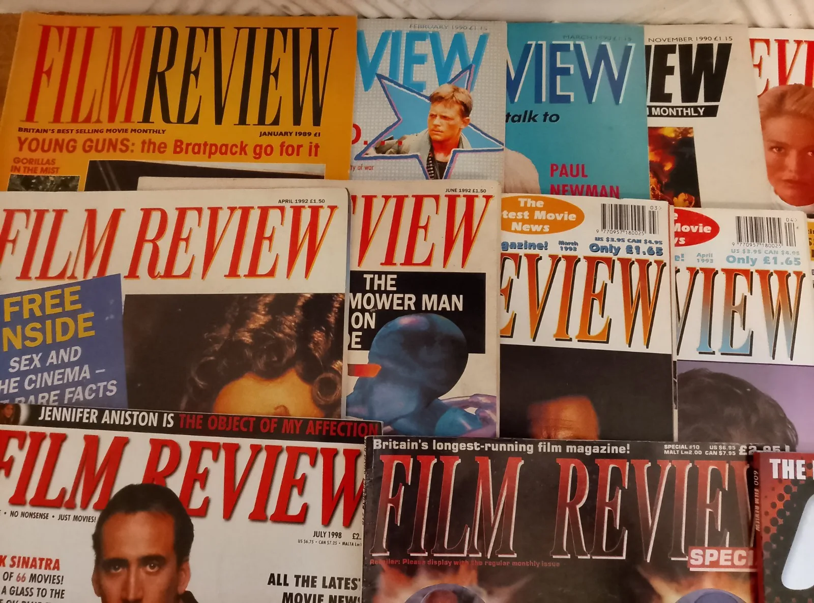 MAGAZINES - Bundle Of X17 1990s Film Review Magazines Movies Cinema Hollywood, изображение 3