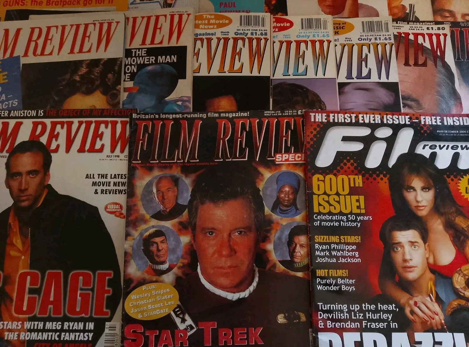 MAGAZINES - Bundle Of X17 1990s Film Review Magazines Movies Cinema Hollywood, изображение 5