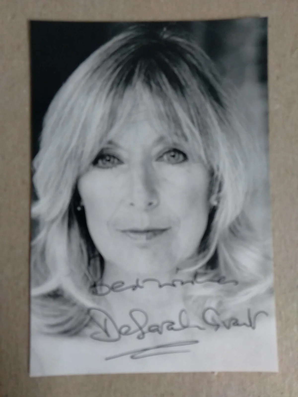 Deborah Grant English Actress Autographed 6x4 Photo Signed, image 2