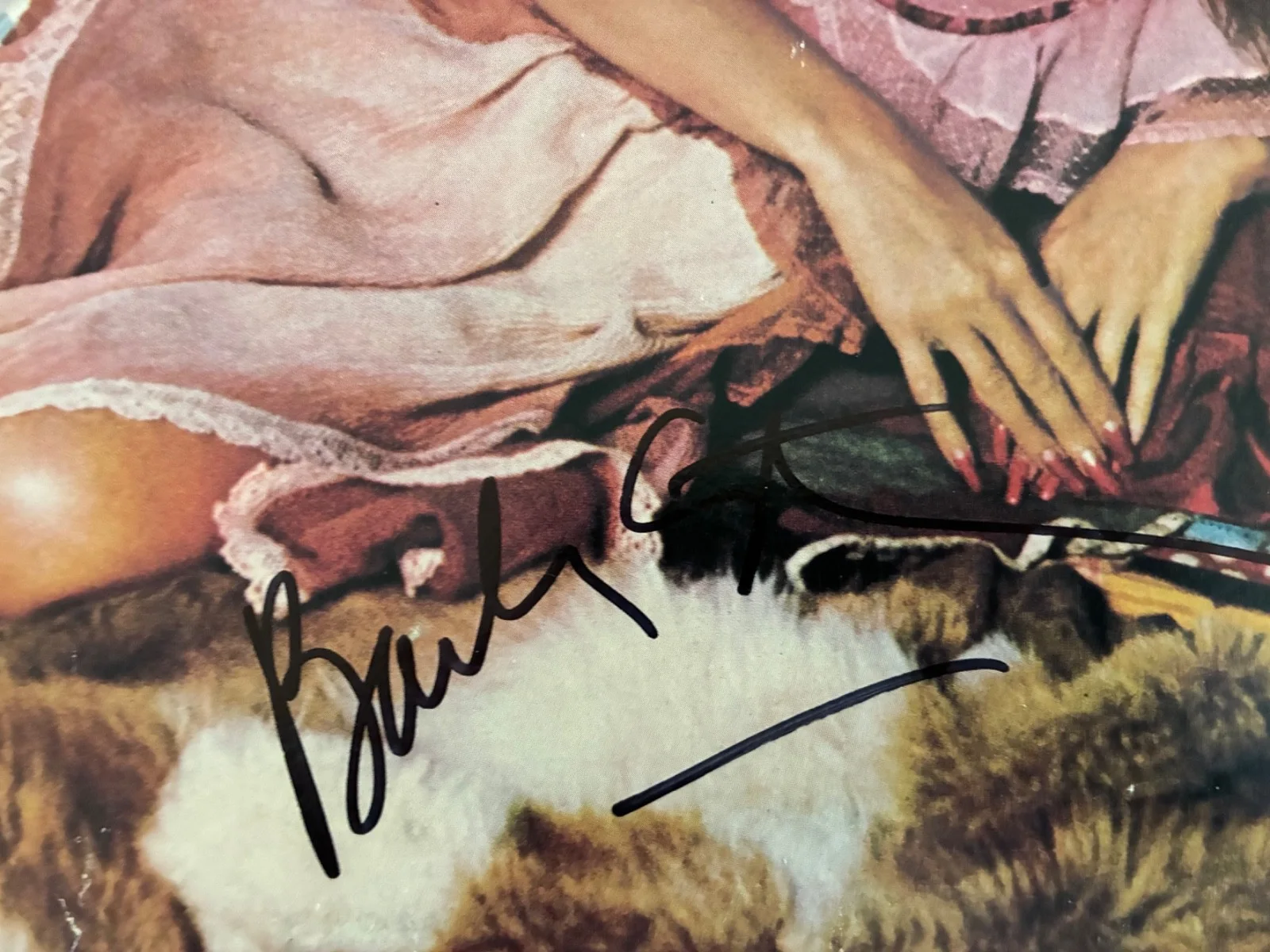 Barbra Streisand Authentic Signed Record Jacket Cover Only UNPERSONALIZED W/ COA, image 4