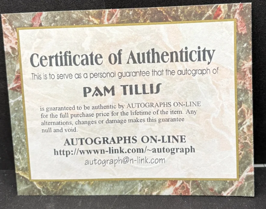 Pam Tillis Signed Photo Autograph Country Music Arista Promo w COA, изображение 2