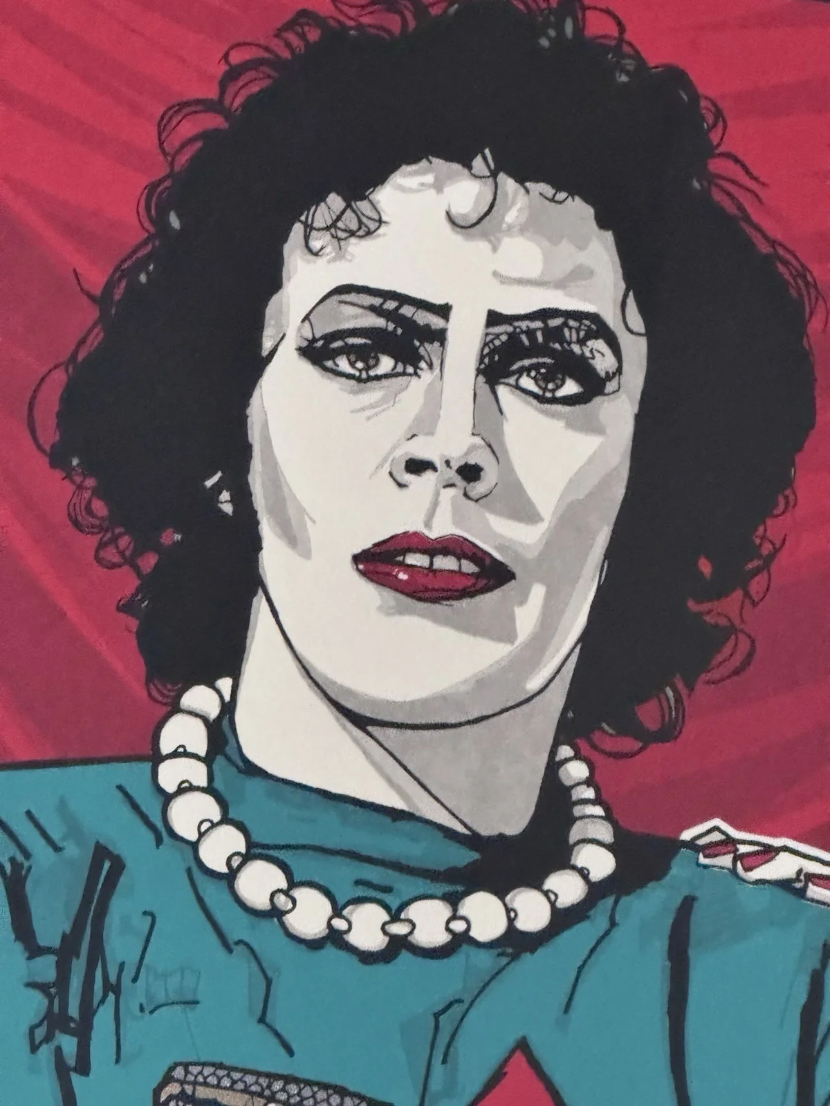 Tim Curry — The Rocky Horror Picture LIMITED TO 75 Signed Tim Curry Beckett Authenticated, изображение 4