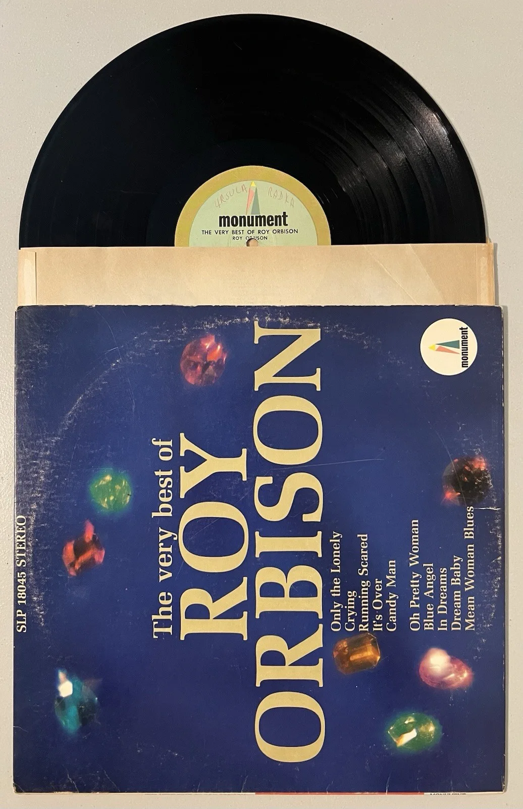 Roy Orbison Signed Record Album Autographed Hand Signed With COA, image 4