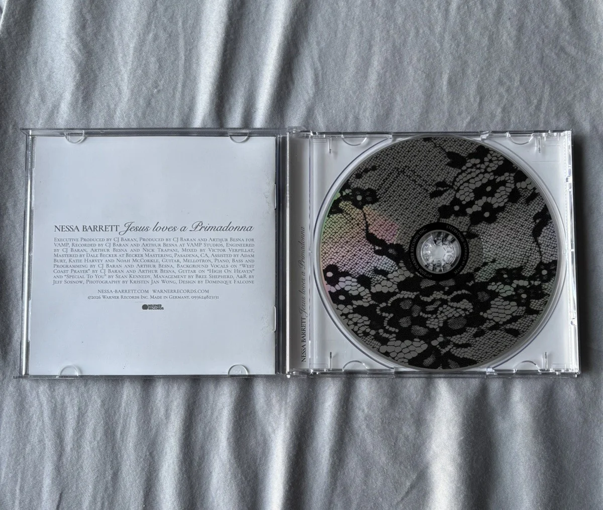 Nessa Barrett Jesus loves a primadonna SIGNED CD, image 2