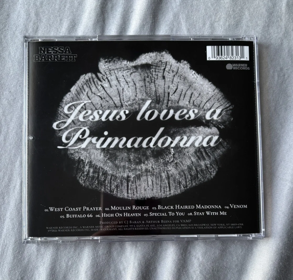 Nessa Barrett Jesus loves a primadonna SIGNED CD, image 3