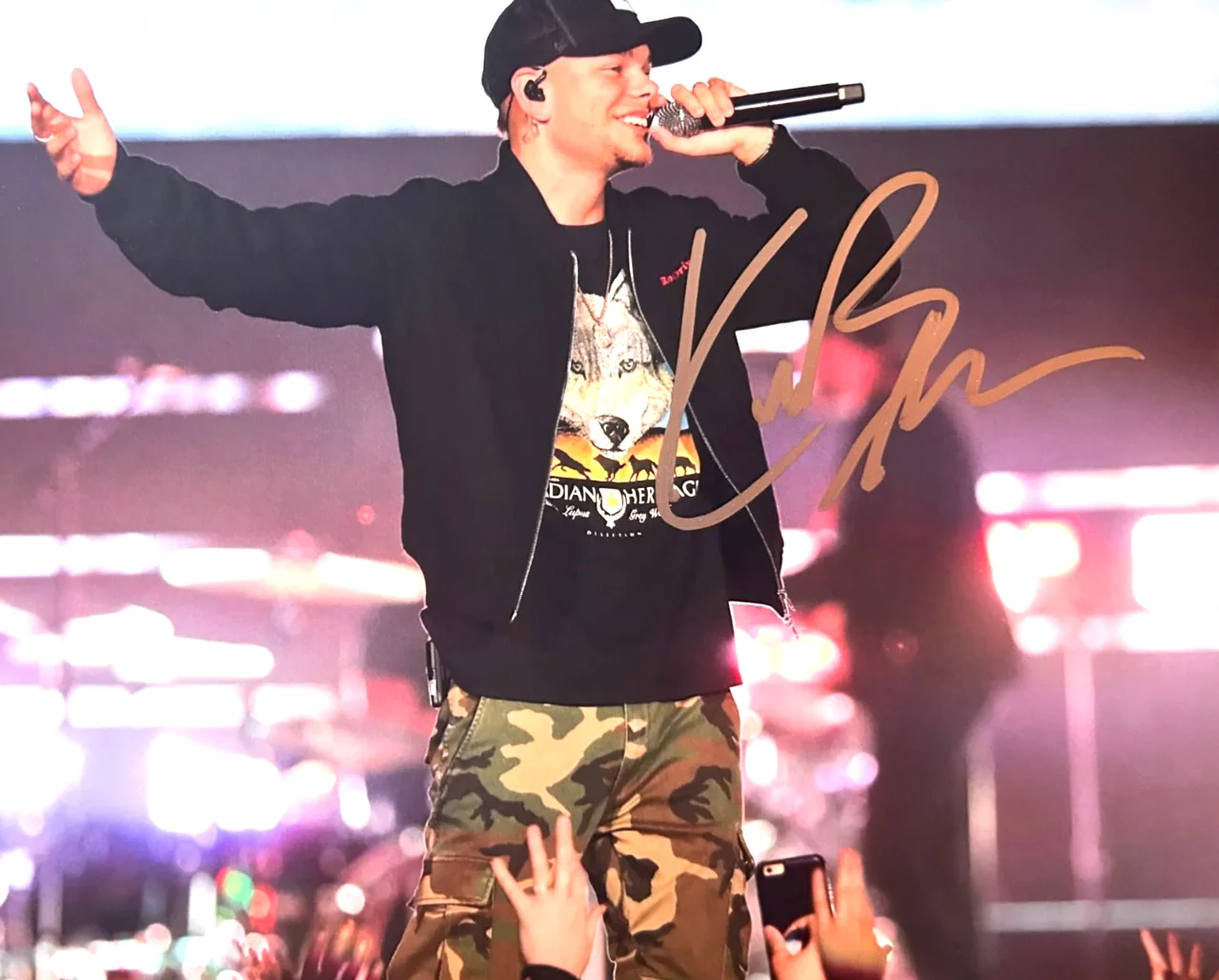 KANE BROWN Signed Original 8x10" Authentic Autograph GENUINE w/COA, image 3
