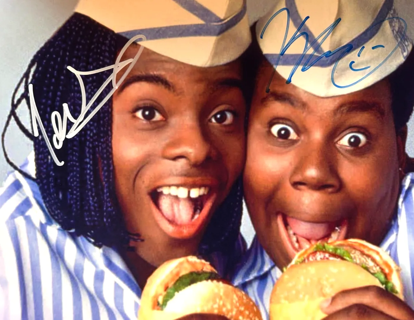 Kenan Thompson, Kel Mitchell — GOOD BURGER: Signed Kenan & Kel 8x10" Authentic Original Autographs w/COA, изображение 3