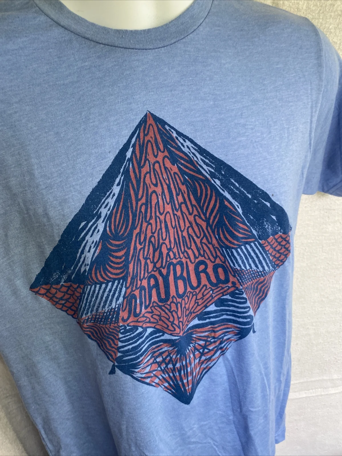 Rare Maybird Band Signed Josh Adam Netsky Kurt Johnson Sam Snyder Concert Shirt, изображение 4