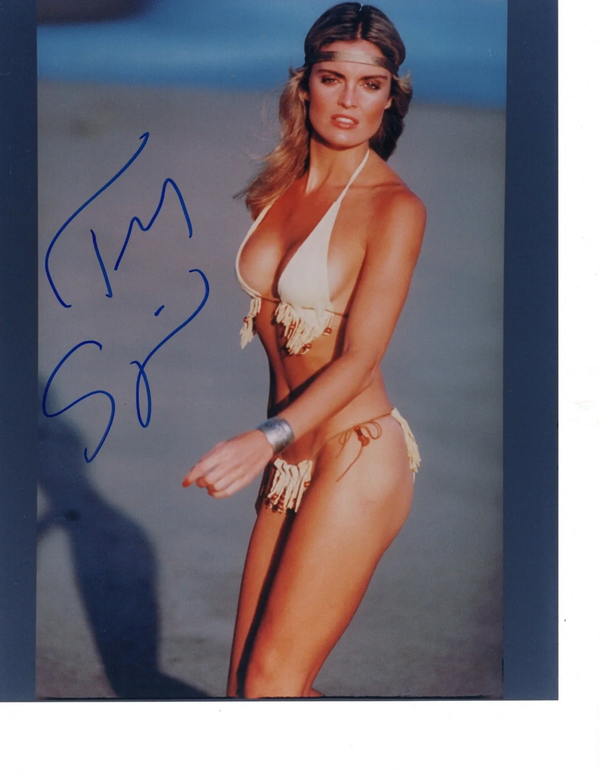 Tracy Scoggins — Tracy Scoggins Autographed Photo Color 8x10 COA Babylon 5 Highlander
