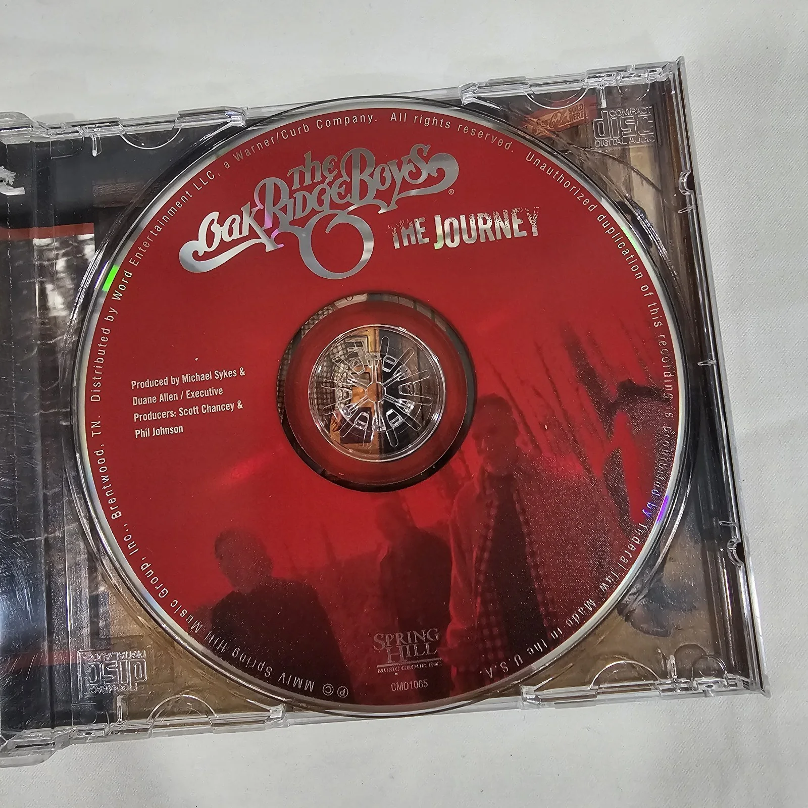 The Oak Ridge Boys Signed Cd "The Journey", image 3