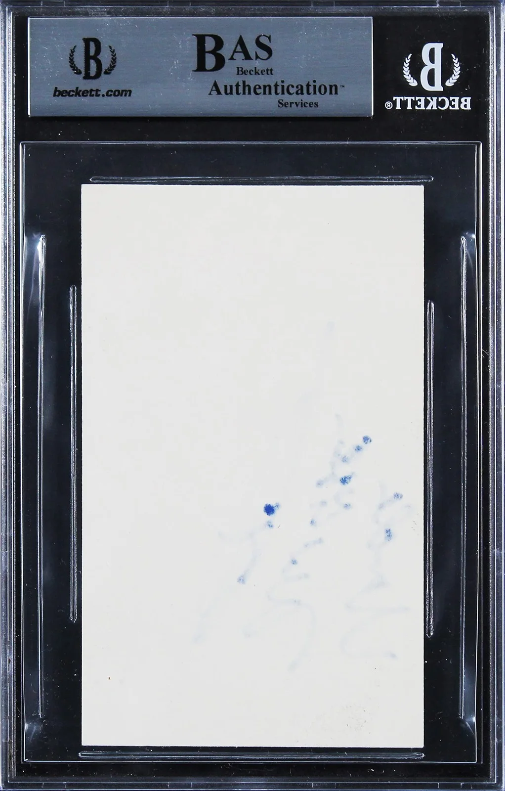 Milton Berle — Milton Berle It's a Mad, Mad, Mad, Mad World Signed 3x5 Index Card BAS Slabbed 2, изображение 5