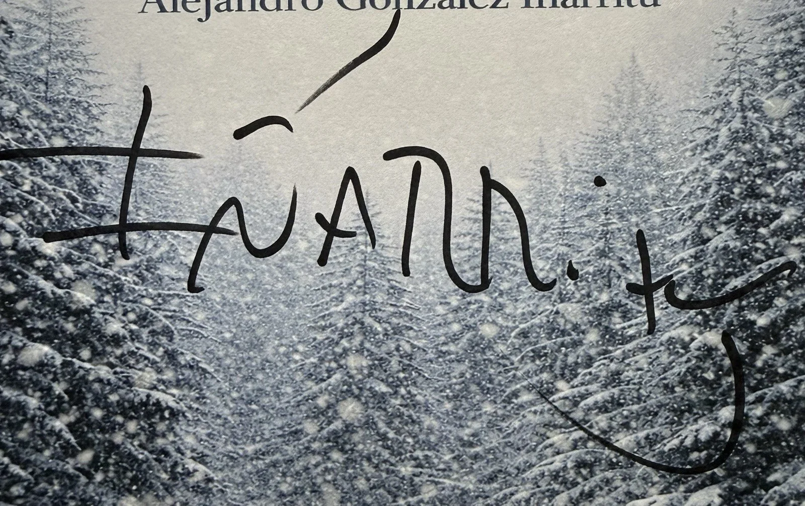Alejandro Inarritu — Alejandro Inarritu Autograph Signed 8x10 The Revenant Script Cover Beckett COA, image 2